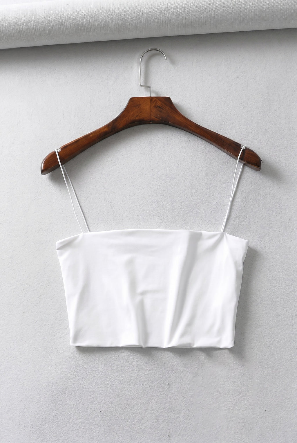Form-fitting alluring crop top