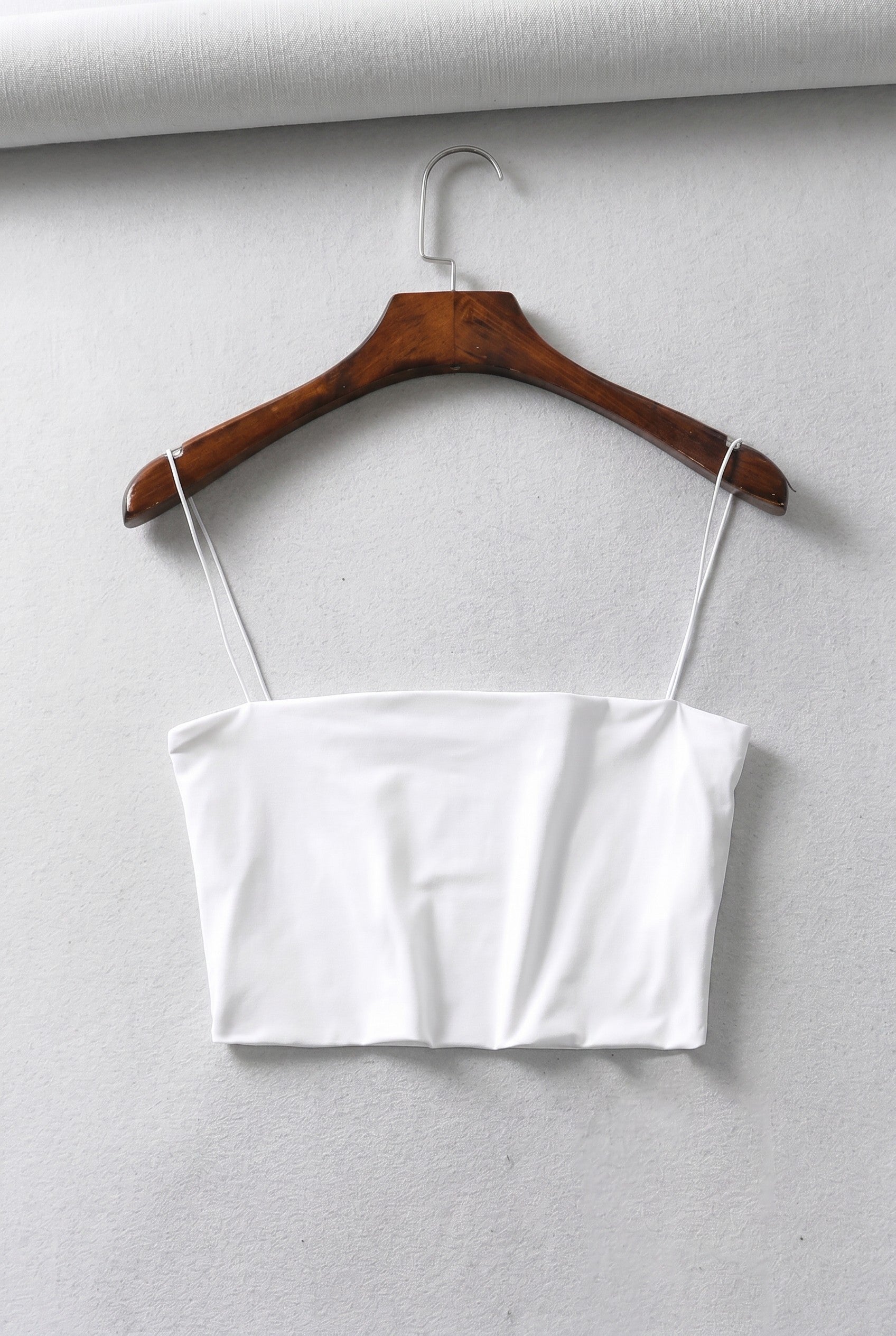 Form-fitting alluring crop top